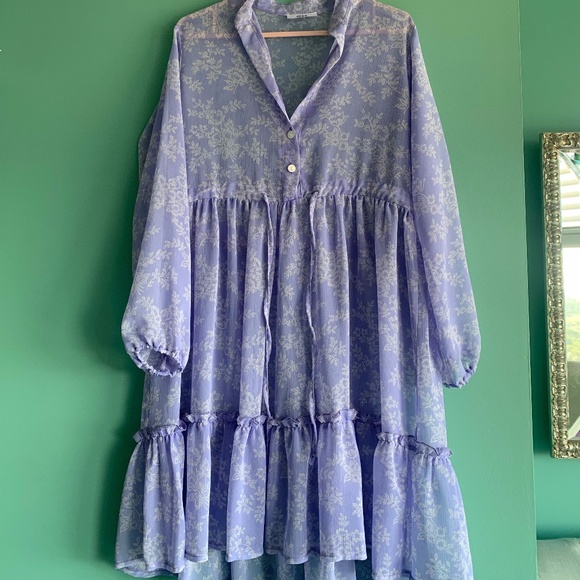 OST London Purple Nikoline Dress - Picture 3 of 6